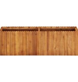 VidaXL Plantenbak verhoogd 150x30x50 cm massief acaciahout