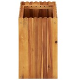 VidaXL Plantenbak verhoogd 50x30x50 cm massief acaciahout