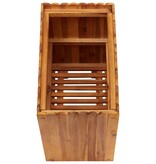 VidaXL Plantenbak verhoogd 50x30x50 cm massief acaciahout