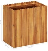VidaXL Plantenbak verhoogd 50x30x50 cm massief acaciahout