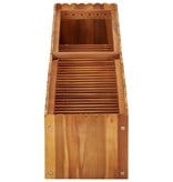 VidaXL Plantenbak verhoogd 150x30x25 cm massief acaciahout