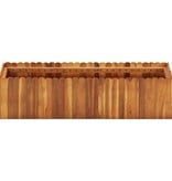 VidaXL Plantenbak verhoogd 100x30x25 cm massief acaciahout