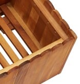 VidaXL Plantenbak verhoogd 100x30x25 cm massief acaciahout