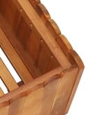 VidaXL Plantenbak verhoogd 50x30x25 cm massief acaciahout