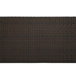 VidaXL Tuinbartafel 100x60,5x110,5 cm poly rattan bruin