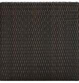 VidaXL Tuinbartafel 60,5x60,5x110,5 cm poly rattan bruin