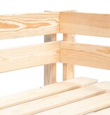 VidaXL Tuinhoekbank pallet hout