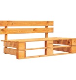 VidaXL Tuinbank pallet hout honingbruin