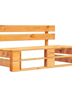 VidaXL Tuinbank pallet hout honingbruin