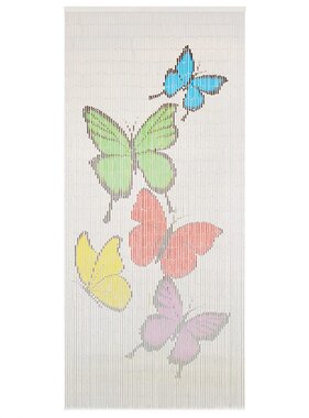 VidaXL Vliegengordijn 90x200 cm bamboe