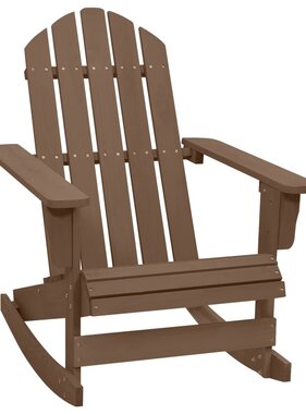 VidaXL Tuinschommelstoel hout bruin