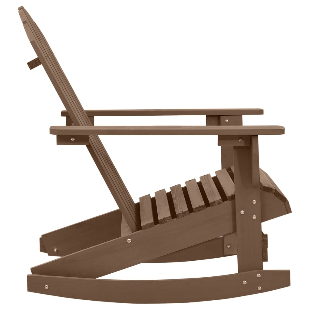 VidaXL Tuinschommelstoel hout bruin