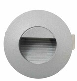 VidaXL LED-buitenwandlampen 6 st 5 W rond zilverkleurig