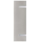 VidaXL Buitenwandlampen 2 st 35 W rechthoekig zilverkleurig