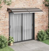 VidaXL Deurluifel 240x100 cm PC zwart