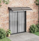 VidaXL Deurluifel 200x100 cm PC zwart