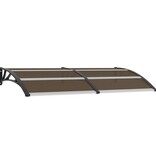 VidaXL Deurluifel 200x100 cm PC zwart