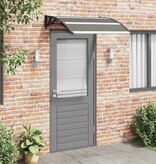 VidaXL Deurluifel 120x100 cm PC zwart