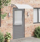 VidaXL Deurluifel 120x100 cm PC grijs