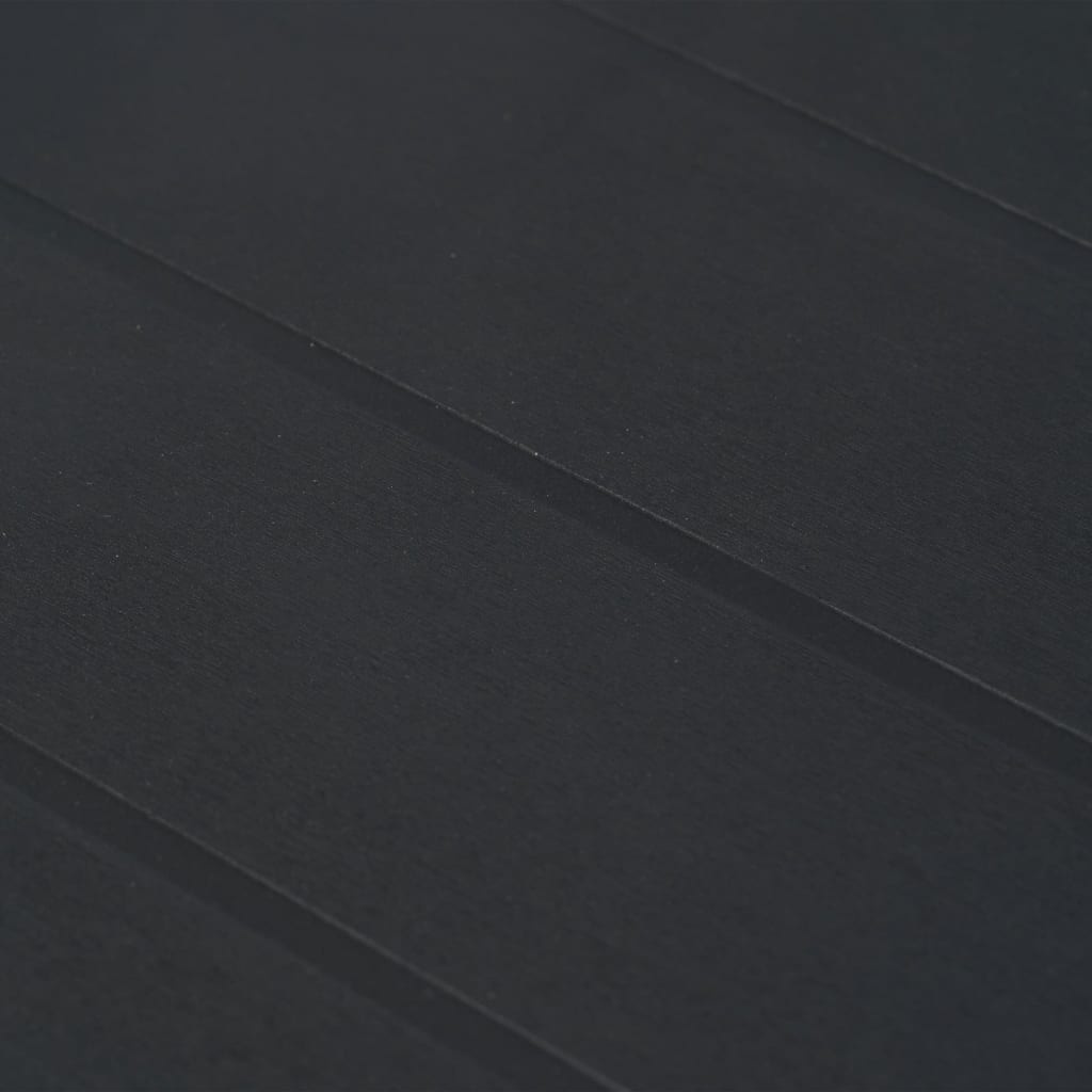 VidaXL Tuintafel 150x90x72 cm rattan-look kunststof antraciet