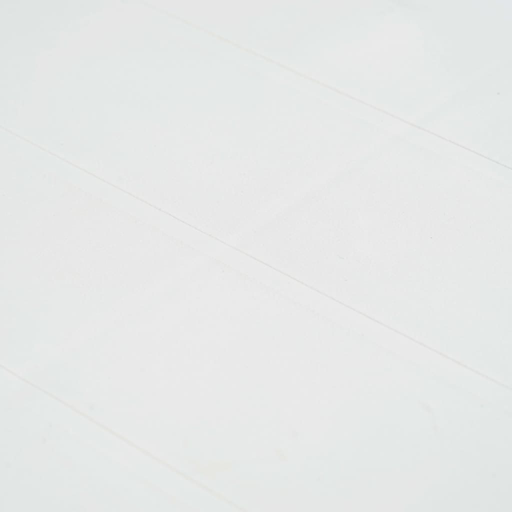 VidaXL Tuintafel 150x90x72 cm rattan-look kunststof wit