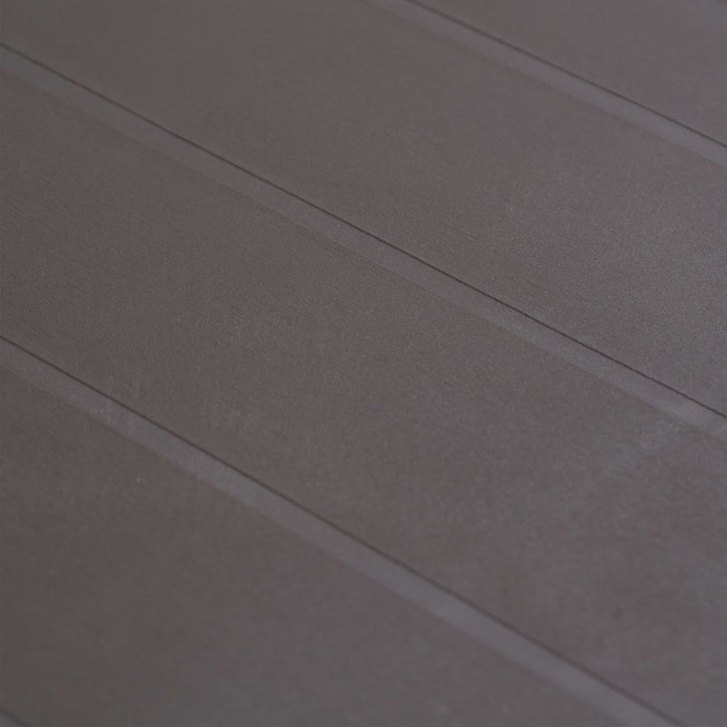 VidaXL Tuintafel 79x79x72 cm rattan-look kunststof bruin