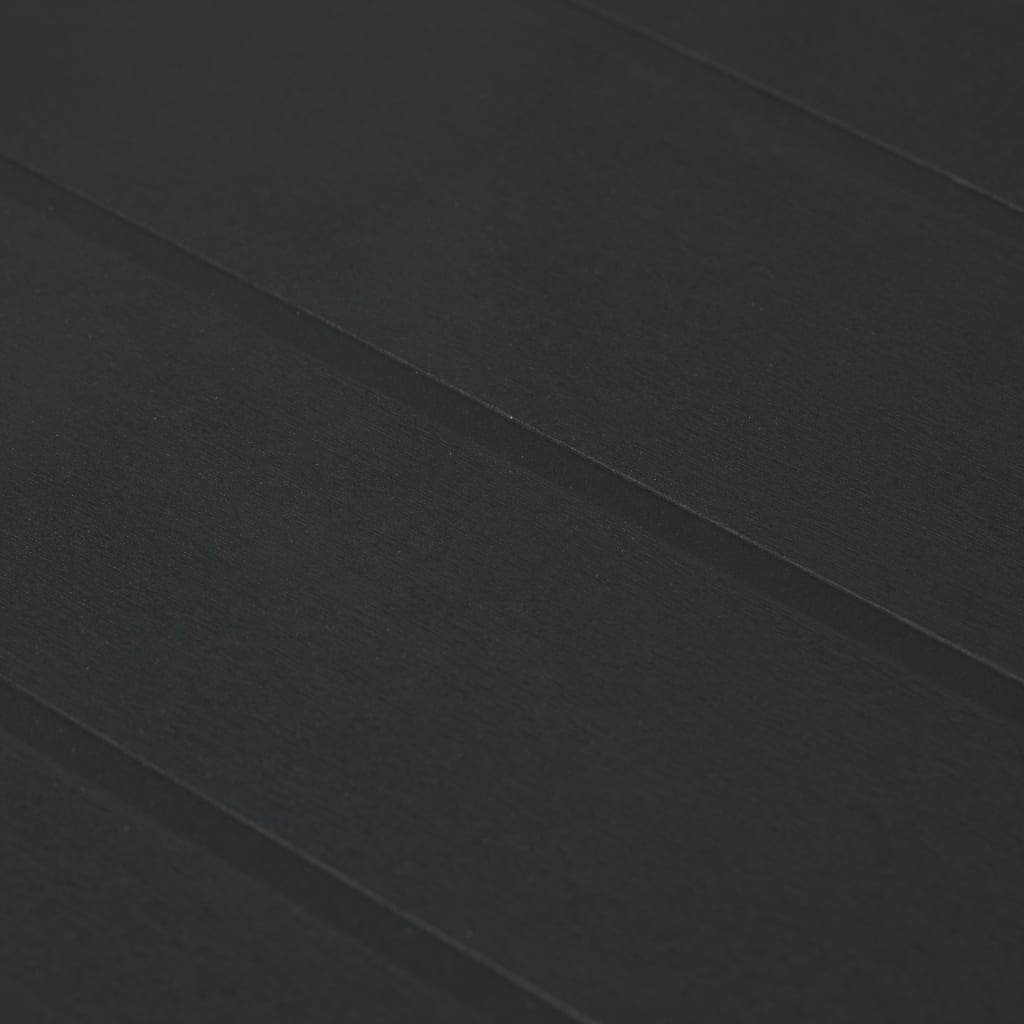 VidaXL Tuintafel 79x79x72 cm rattan-look kunststof antraciet