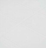 VidaXL Tuintafel 79x79x72 cm rattan-look kunststof wit