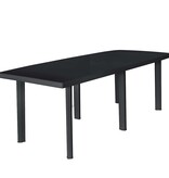 VidaXL Tuintafel 216x90x72 cm kunststof antraciet