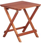 VidaXL 3-delige Bistroset voor kinderen massief eucalyptushout