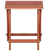 VidaXL 3-delige Bistroset voor kinderen massief eucalyptushout