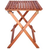 VidaXL 3-delige Bistroset voor kinderen massief eucalyptushout