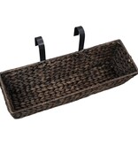 VidaXL Plantenbakken 2 st waterhyacint bruin