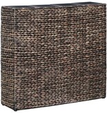 VidaXL Plantenbak verhoogd met 4 potten waterhyacint bruin