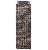 VidaXL Plantenbak verhoogd met 4 potten waterhyacint bruin