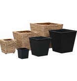 VidaXL Plantenbakken verhoogd 3 st waterhyacint