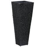 VidaXL Plantenbakken verhoogd 3 st waterhyacint zwart