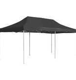 VidaXL Partytent professioneel inklapbaar 6x3 m aluminium antraciet