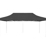 VidaXL Partytent professioneel inklapbaar 6x3 m aluminium antraciet