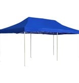 VidaXL Partytent professioneel inklapbaar 6x3 m aluminium blauw
