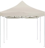 VidaXL Partytent professioneel inklapbaar 6x3 m aluminium crème