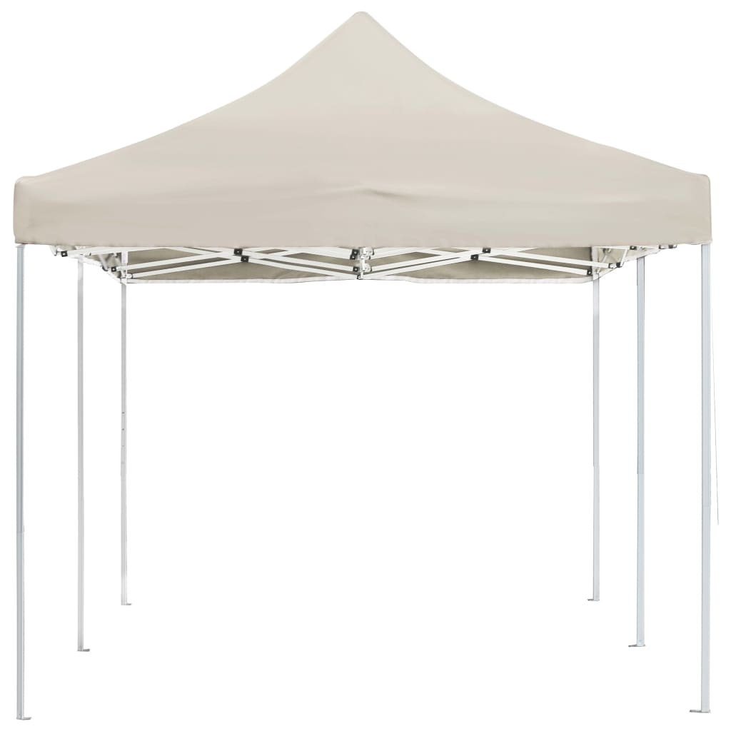 VidaXL Partytent professioneel inklapbaar 6x3 m aluminium crème
