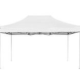 VidaXL Partytent professioneel inklapbaar 4,5x3 m aluminium wit