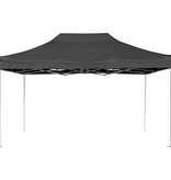 VidaXL Partytent professioneel inklapbaar 4,5x3 m aluminium antraciet