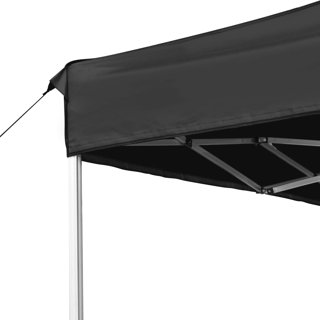 VidaXL Partytent professioneel inklapbaar 4,5x3 m aluminium antraciet
