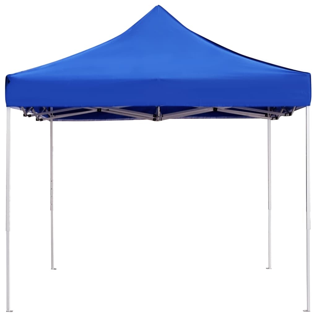 VidaXL Partytent professioneel inklapbaar 4,5x3 m aluminium blauw