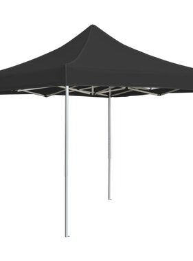 VidaXL Partytent professioneel inklapbaar 3x3 m aluminium antraciet