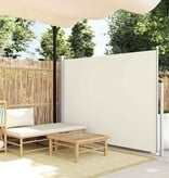 VidaXL Windscherm uittrekbaar 160x500 cm crème
