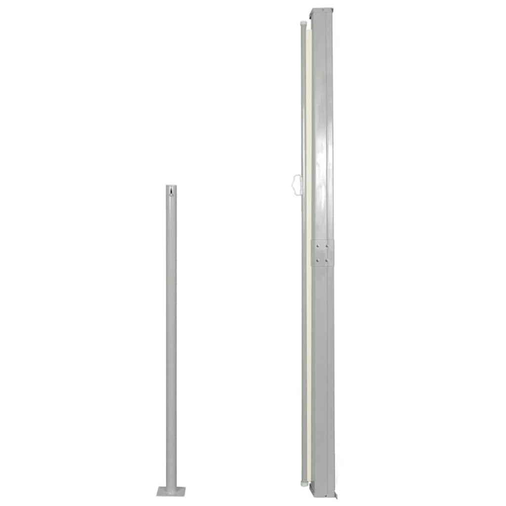 VidaXL Windscherm uittrekbaar 160x500 cm crème
