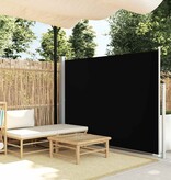 VidaXL Windscherm uittrekbaar 160x500 cm blauw